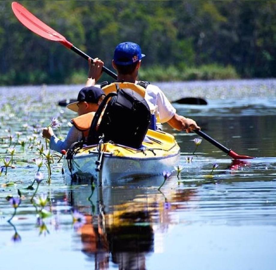Lake Weyba Noosa Lodge & Kangaroos Praia Peregian Exterior foto